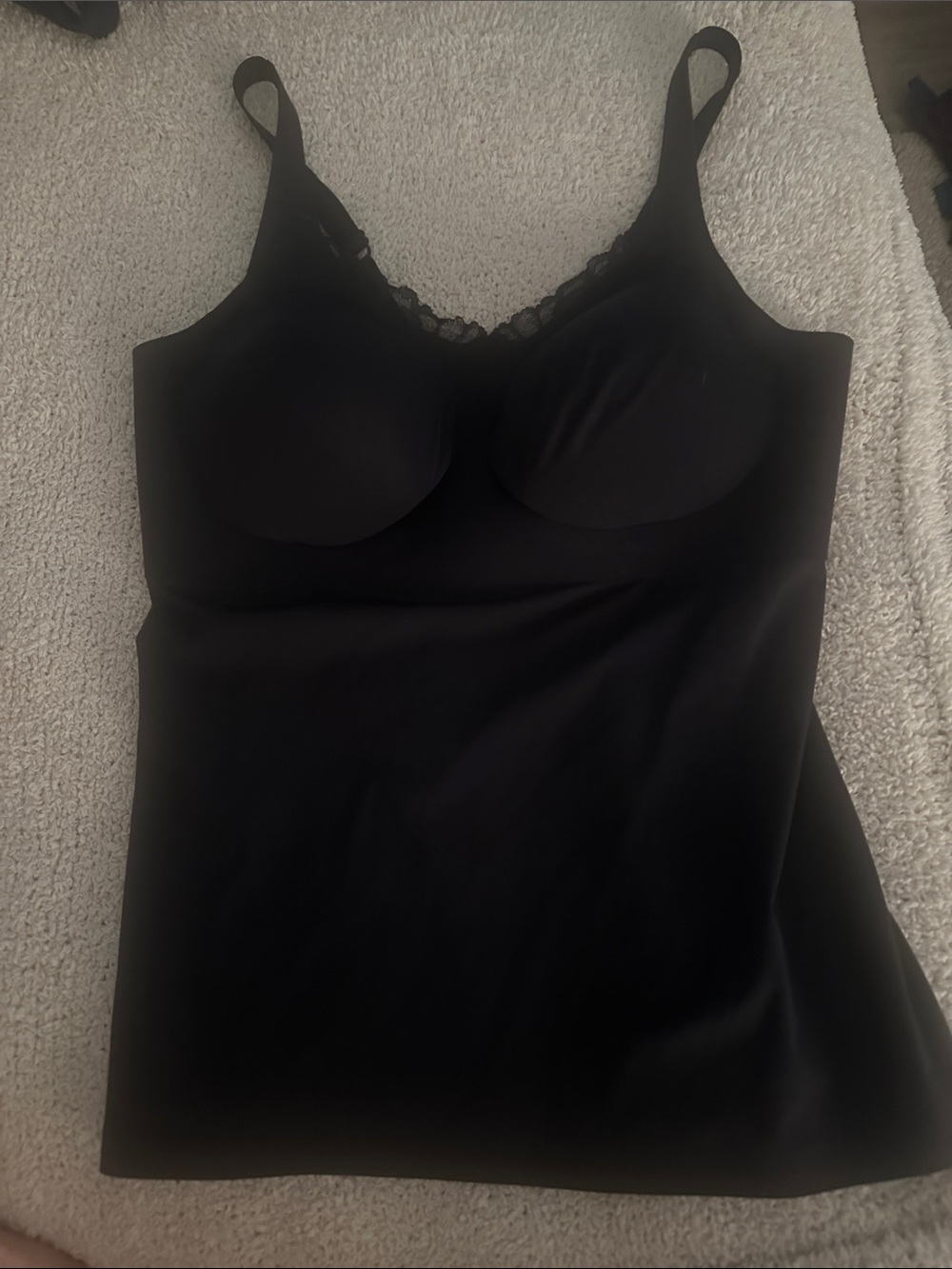 Evelyn and Bobbie Small Lace trim bra cami. NWOT